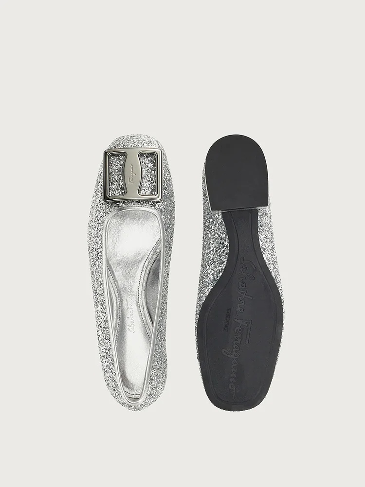 CHUNKY BUCKLE BALLET FLAT - 6