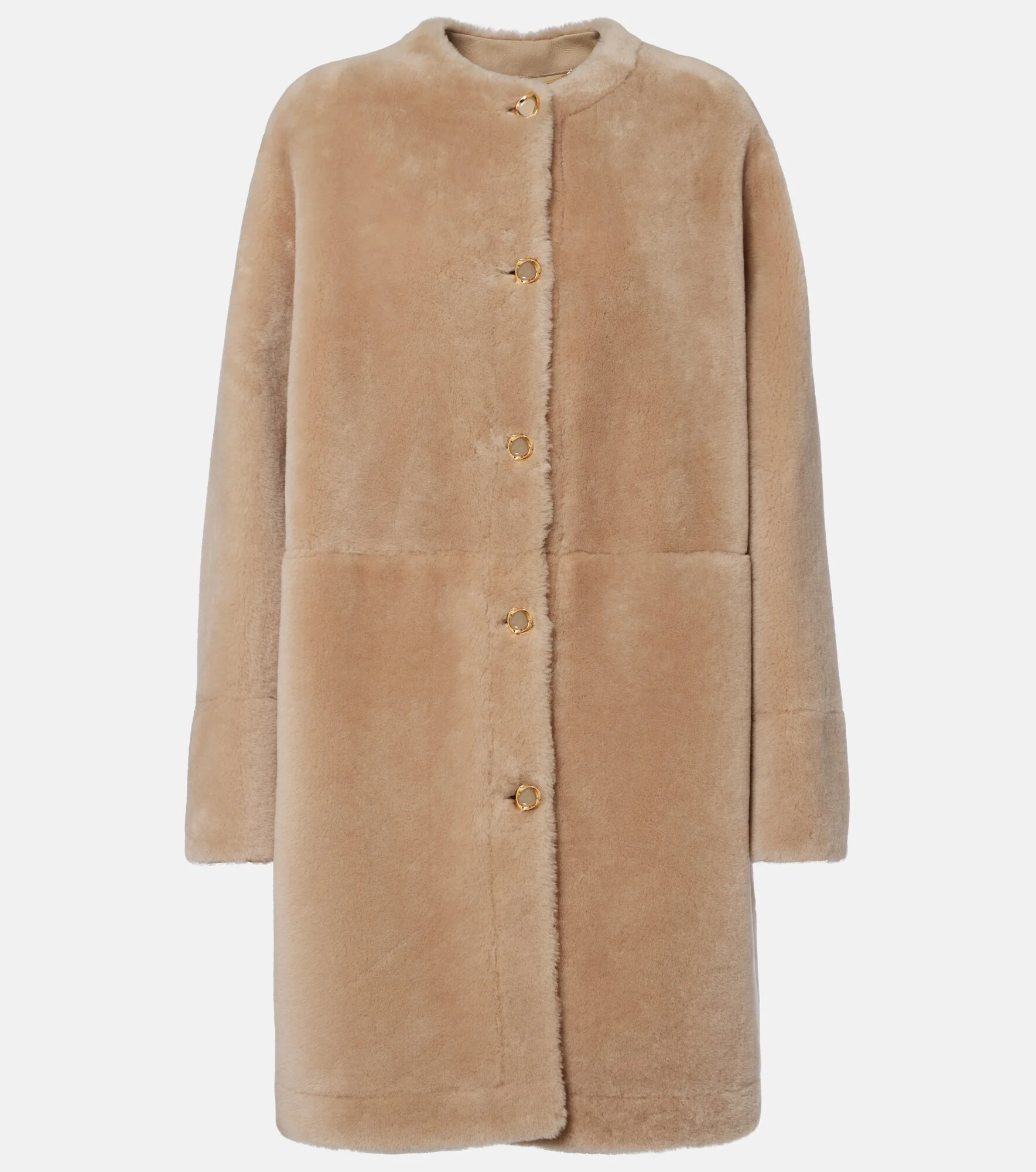 Shearling coat - 1