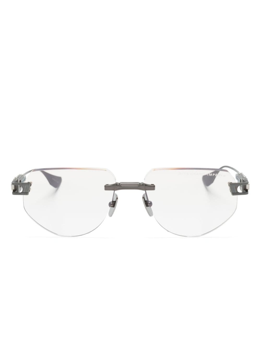 Grand Imperyn DTX164 geometric-frame glasses - 1