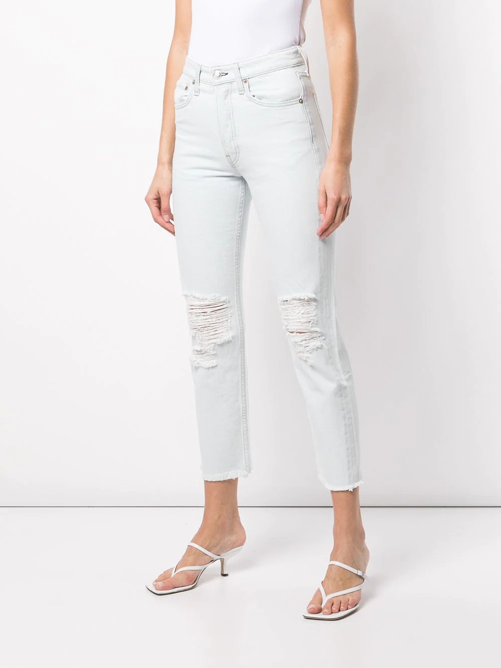 Maya high-rise slim-cut jeans - 3