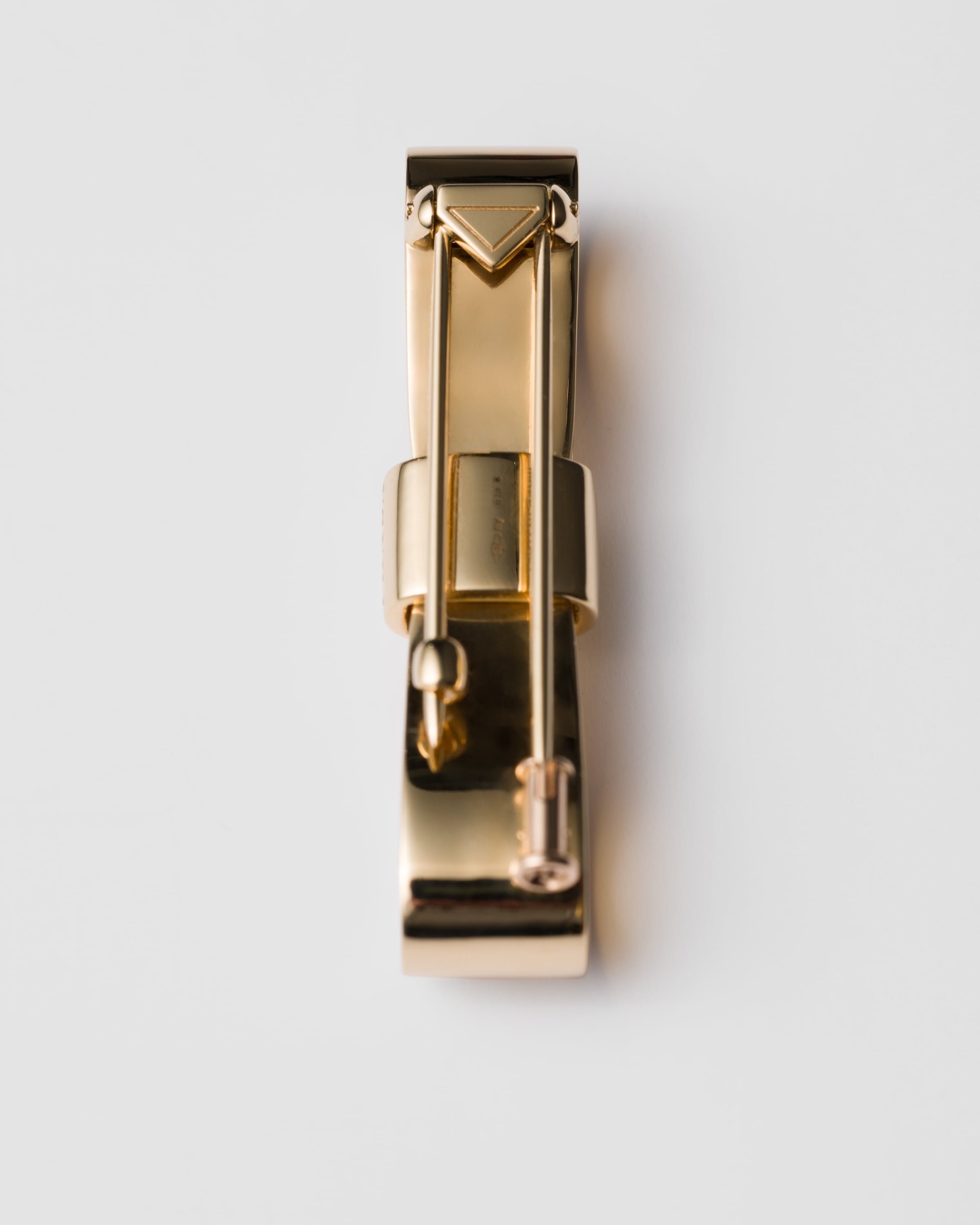 Small Eternal Gold Bow brooch - yellow gold - 2