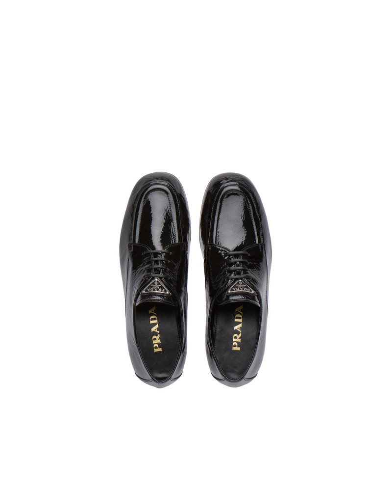 Prada Naplak leather laced shoes outlook
