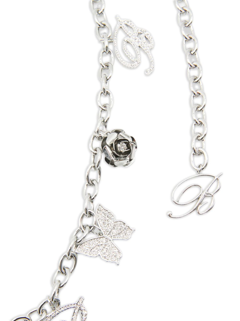 crystal-embellished chain belt - 3