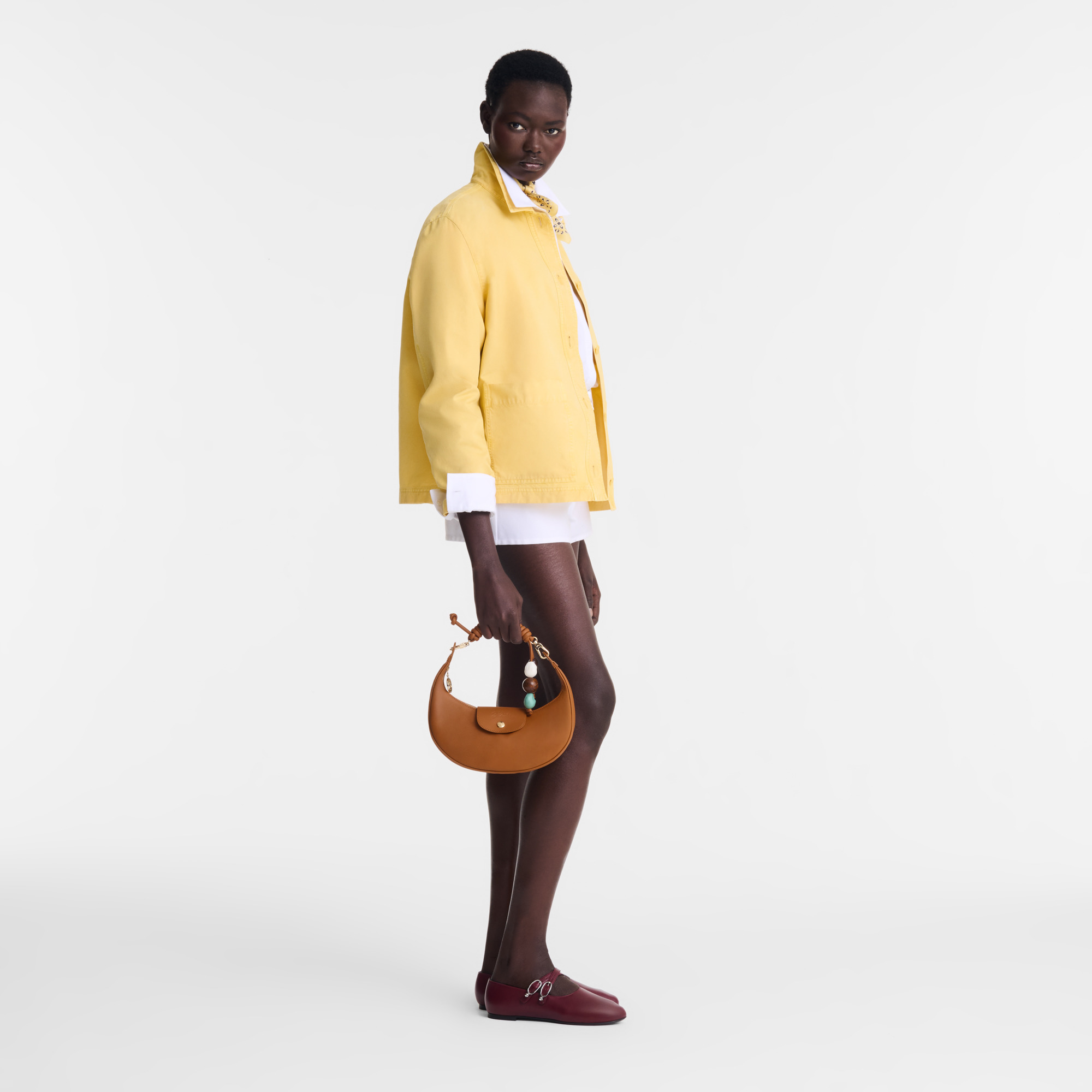 Le Pliage Xtra Shoulder bag Cashew - Leather - 2