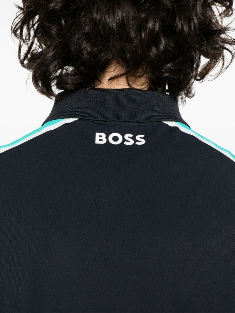 logo-print polo shirt 5