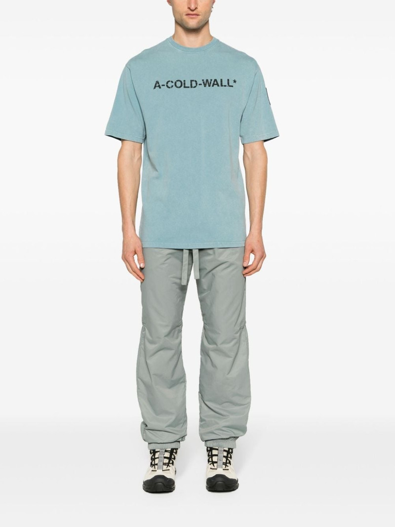 A-COLD-WALL* Overdye logo-print T-shirt outlook
