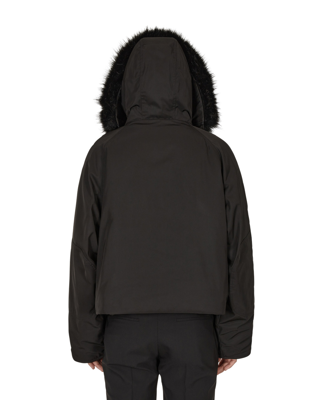 NYLON LOGO PARKA - 5