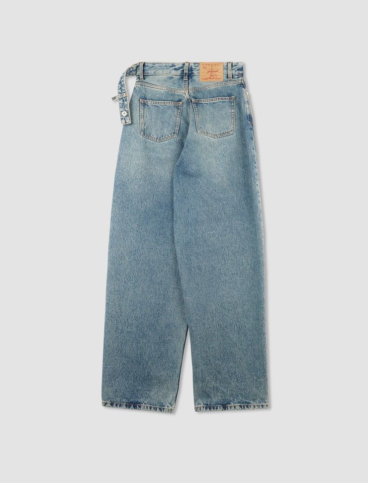 Y/Project Evergreen Jeans with Multi Belt | macondo | REVERSIBLE
