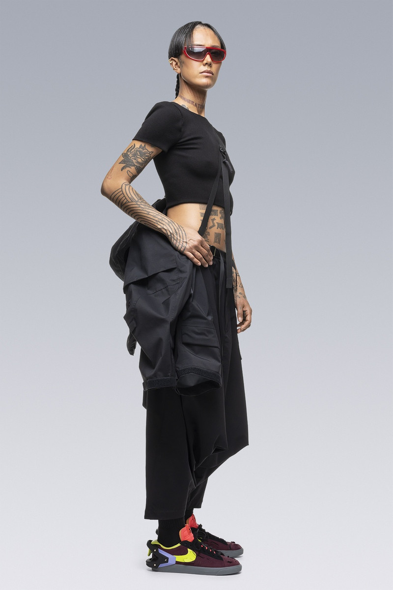 SAC-J6011 sacai / ACRONYM Crop Jacket Black 30