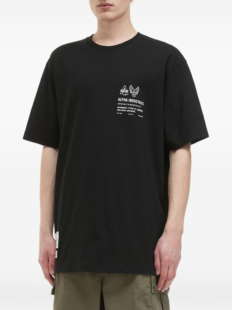 logo-print crew-neck T-shirt 3