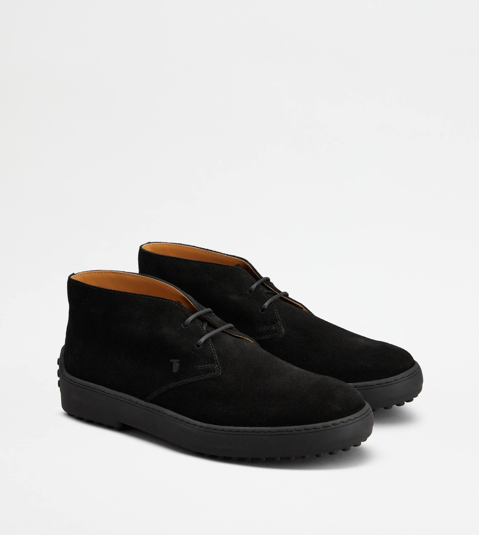 WINTER GOMMINO DESERT BOOTS IN SUEDE - BLACK - 2