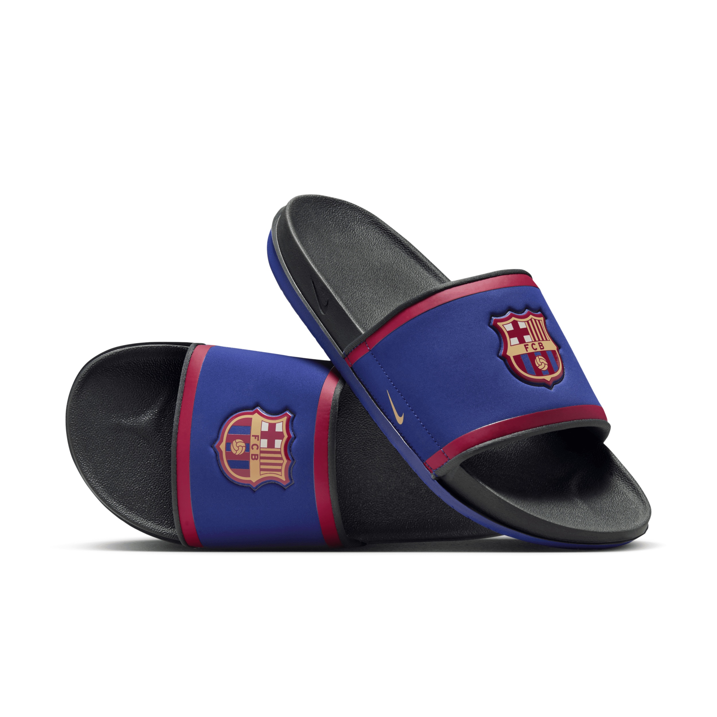 Nike Offcourt (FC Barcelona) Soccer Slides - 1