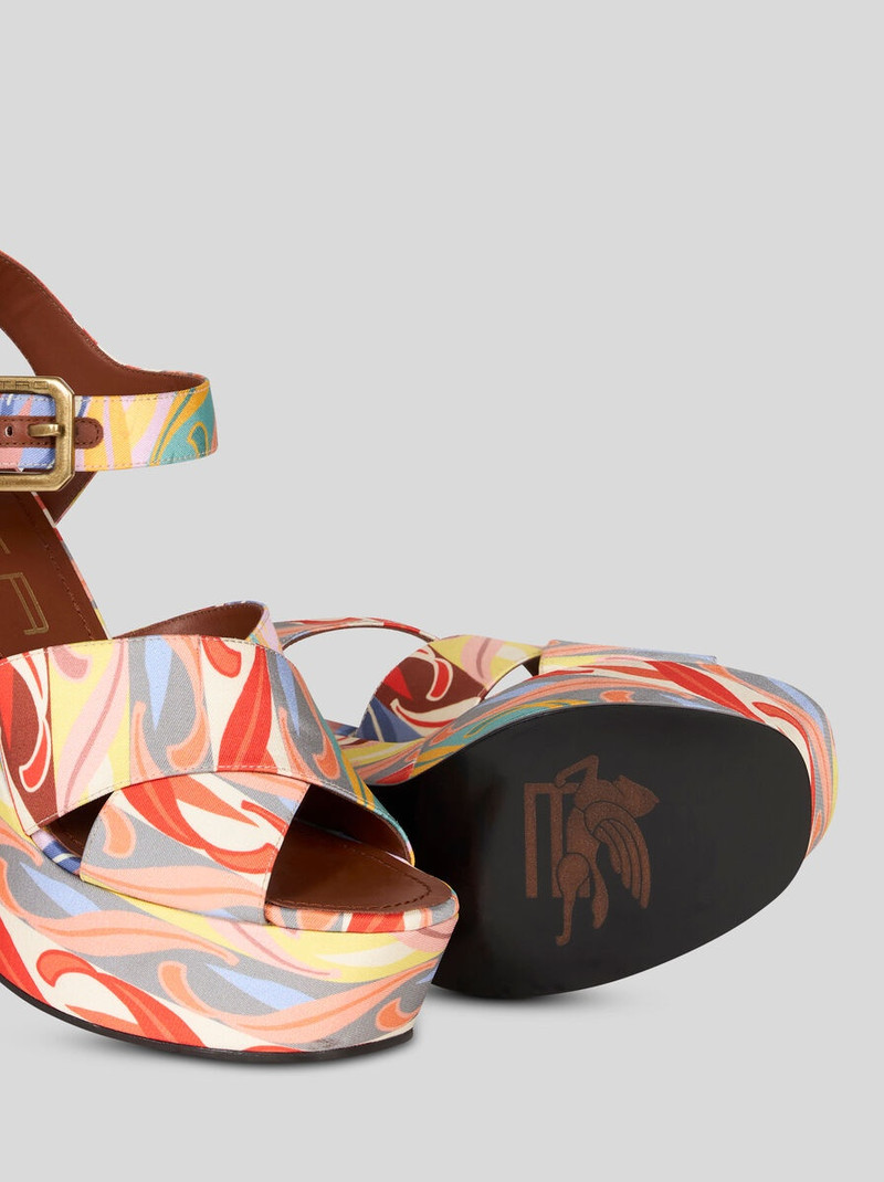 ETRO SUMMER PLATFORM SANDALS 4