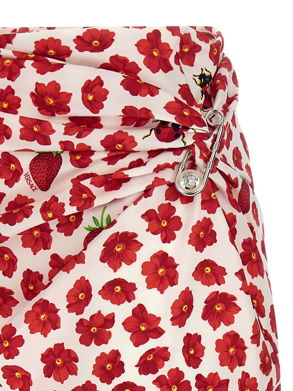 Strawberry Garden midi skirt - 3