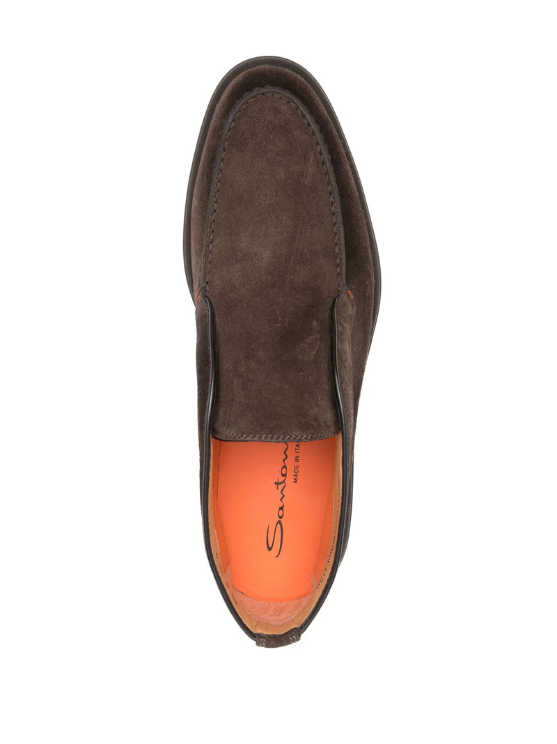 Santoni Desert Slip-on Suede Boots outlook