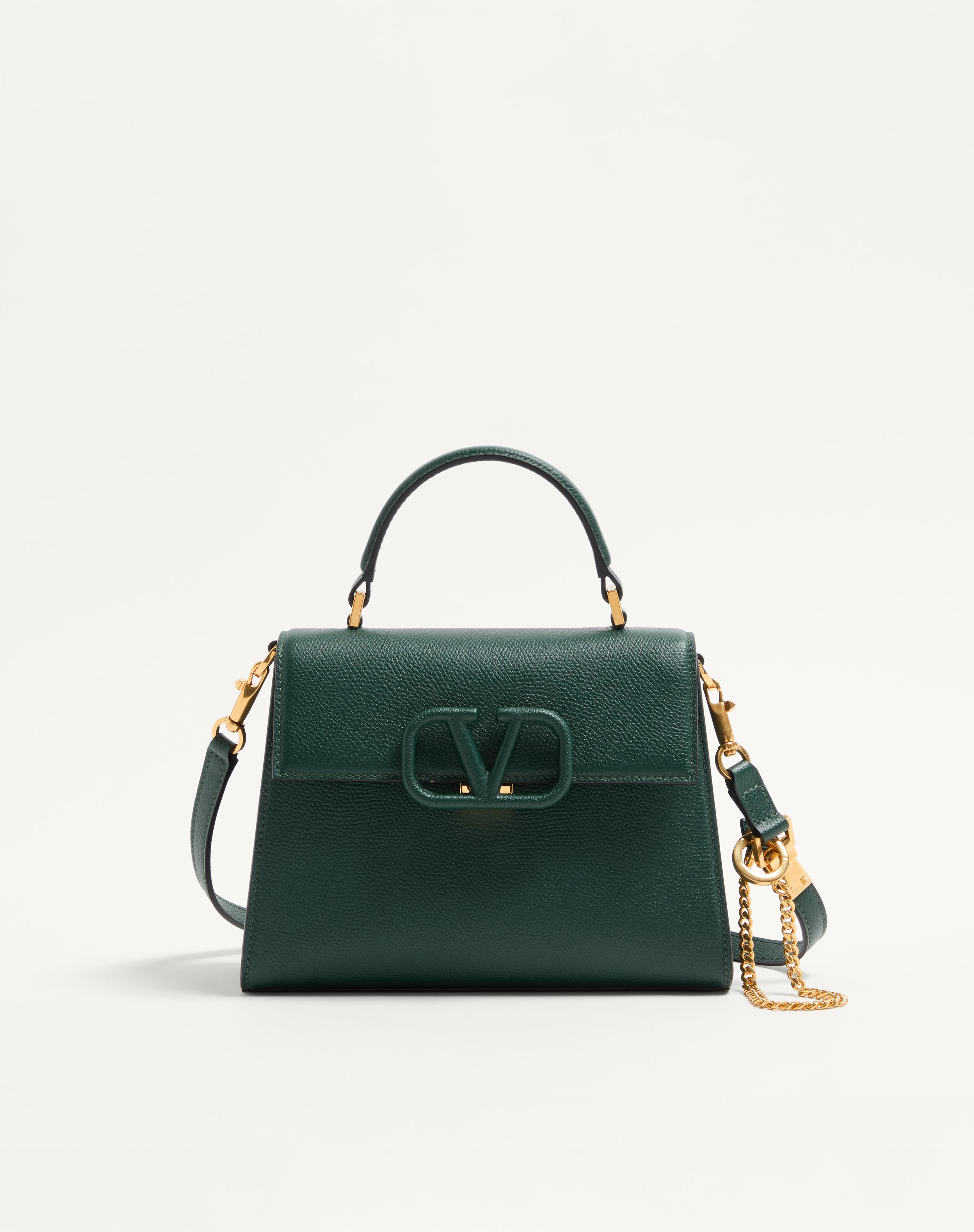 SMALL VSLING GRAINY CALFSKIN HANDBAG - 1
