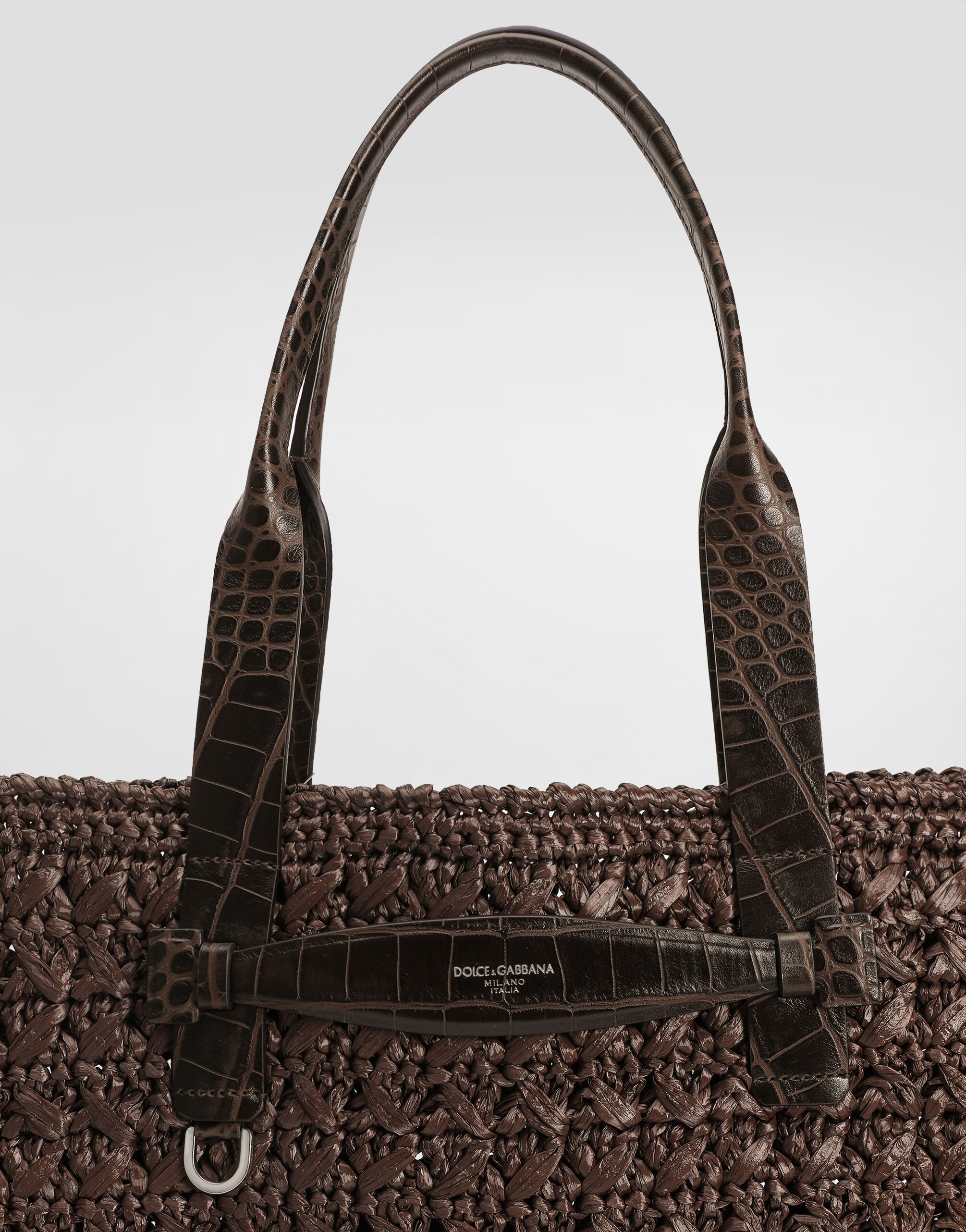 Raffia crochet shopper - 6