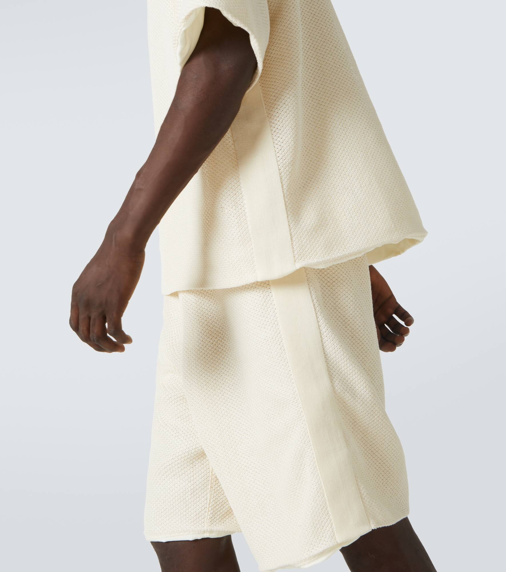 Cotton-blend shorts - 5