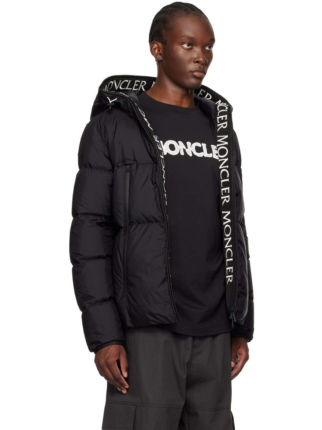 Black Montcla Short Down Jacket - 2