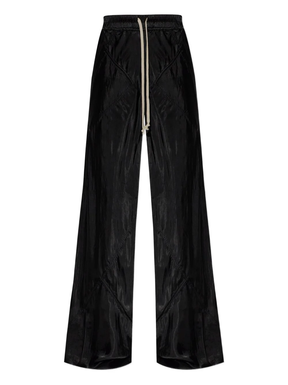 drawstring wide-leg trousers - 1