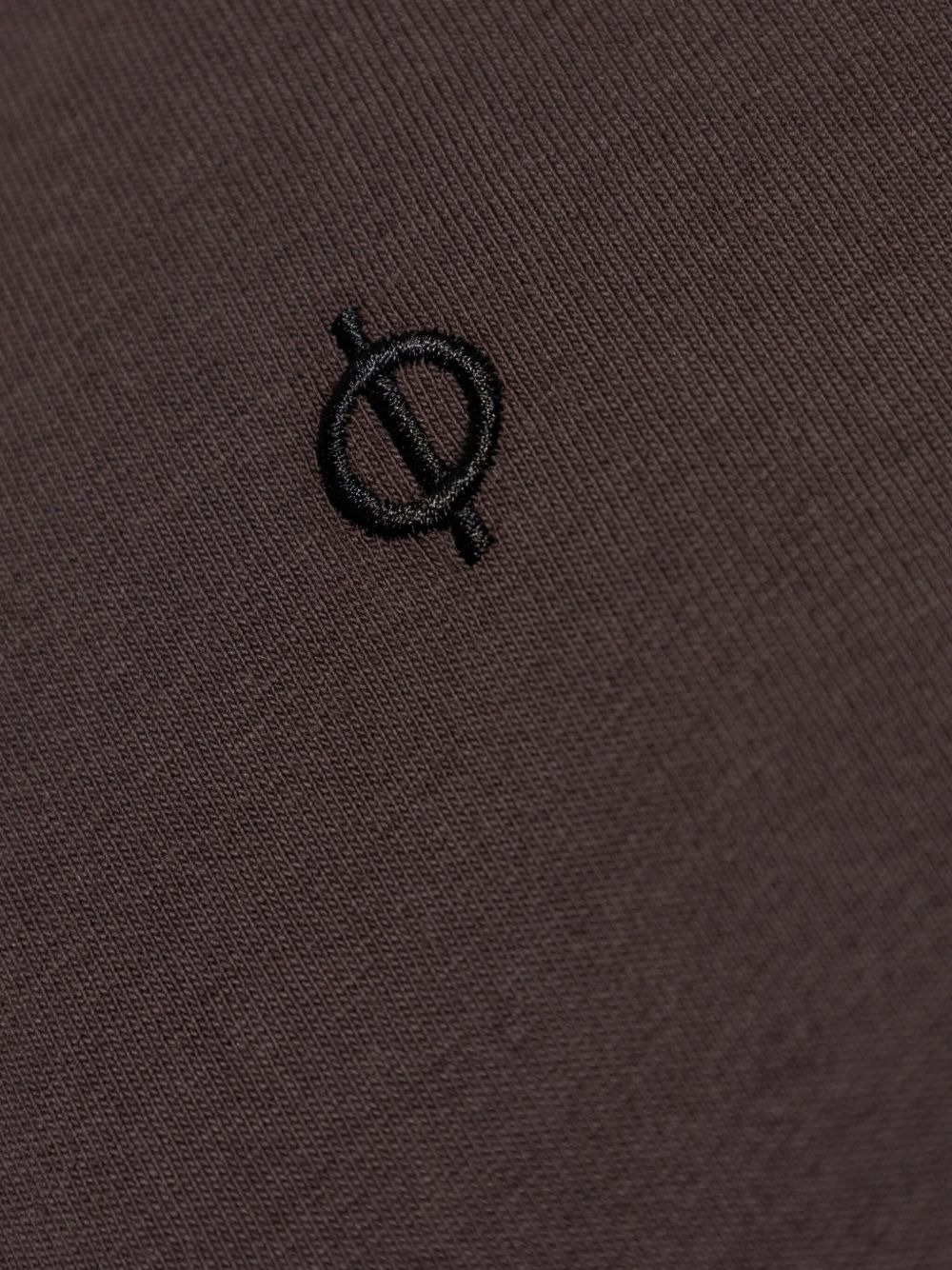 embroidered logo T-shirt - 5