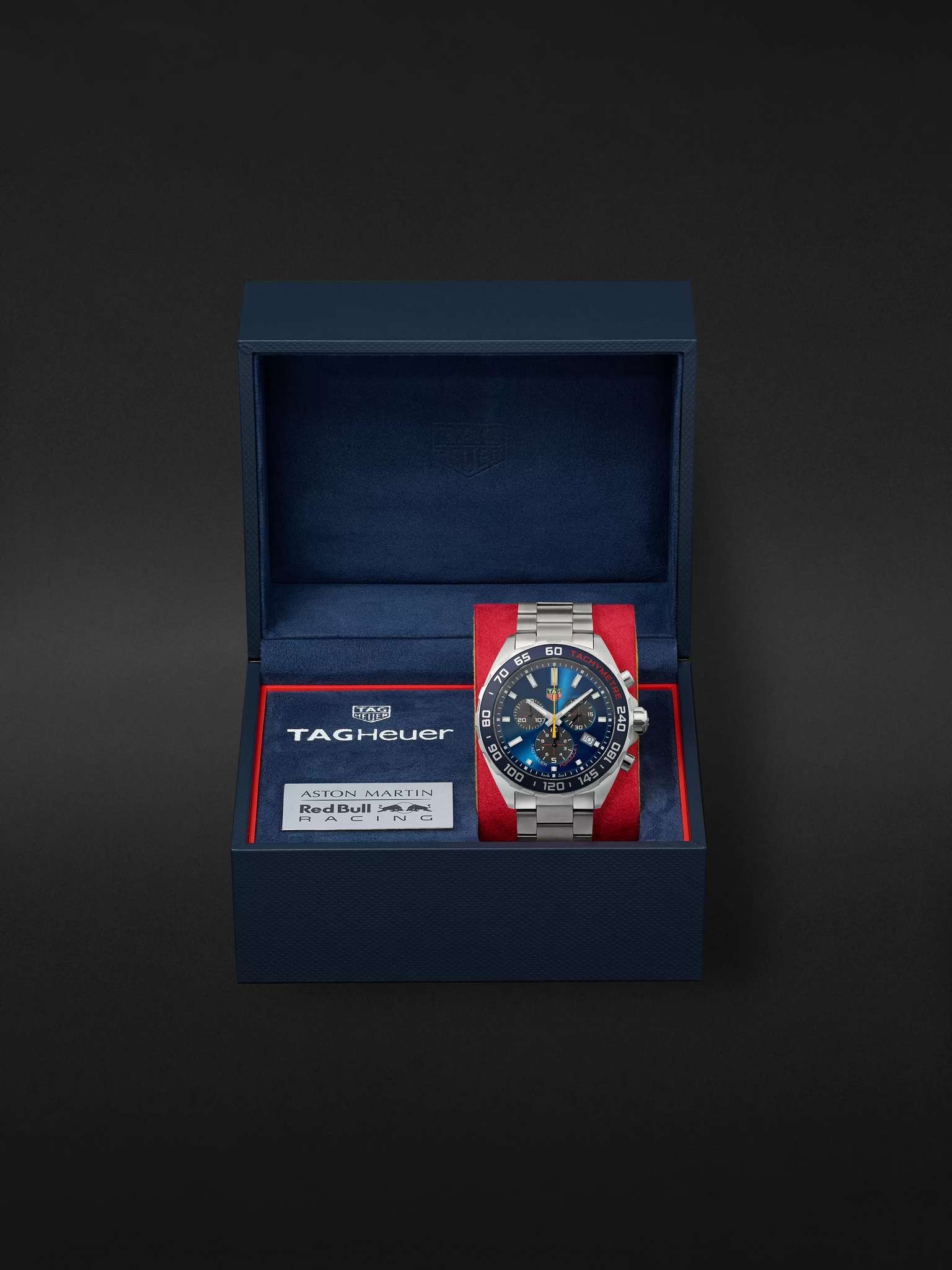 Formula 1 Aston Martin Red Bull Racing Chronograph 43mm Stainless Steel Watch, Ref. No. CAZ101AB.BA0 - 8