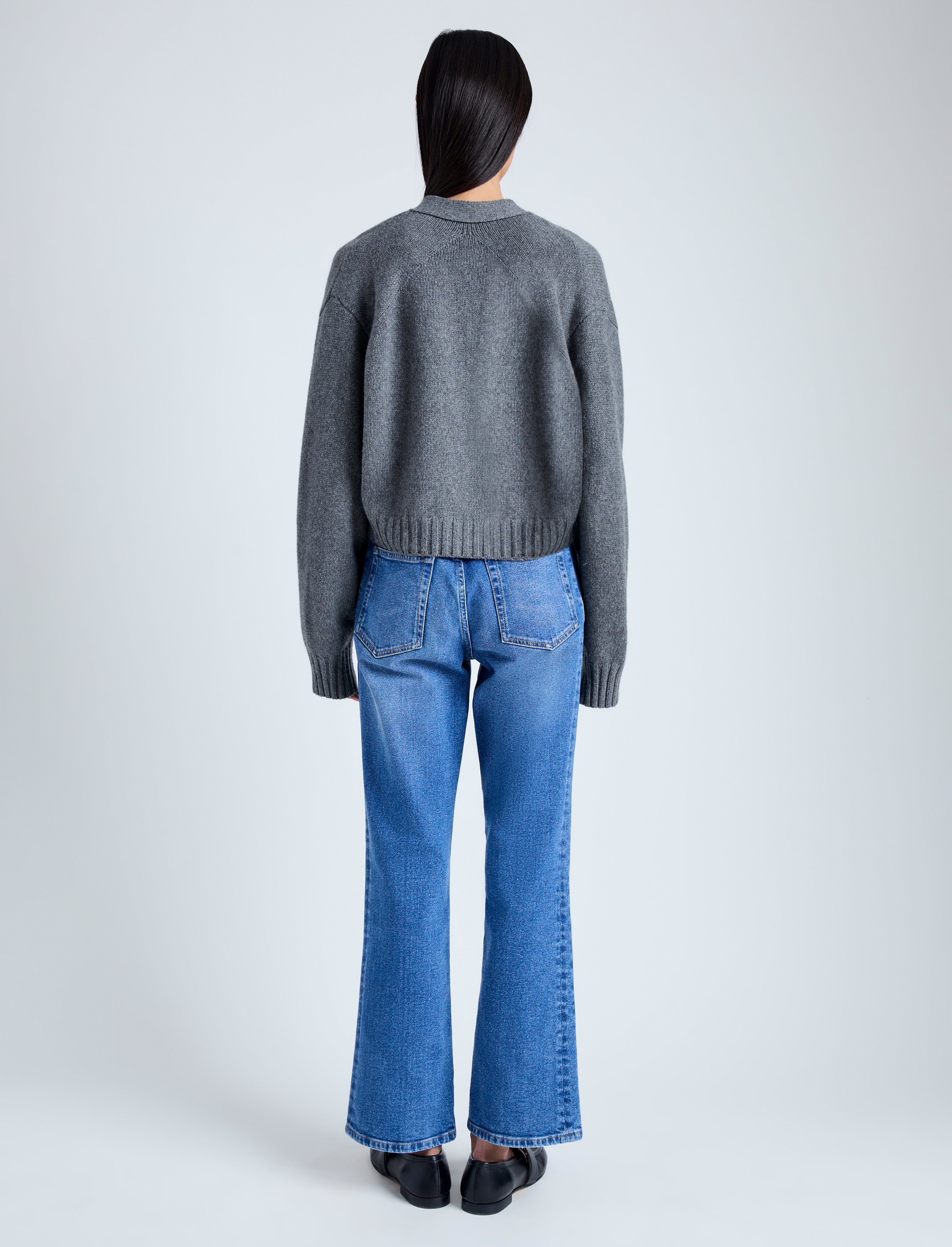 Sofia Cardigan in Eco Cashmere - 5