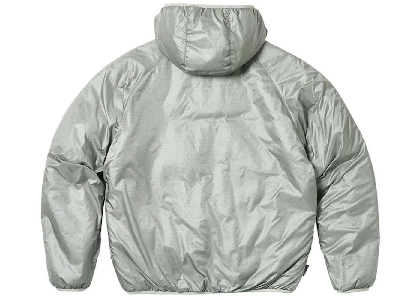 Palace Pertex Quilted Jacket Grey - 3