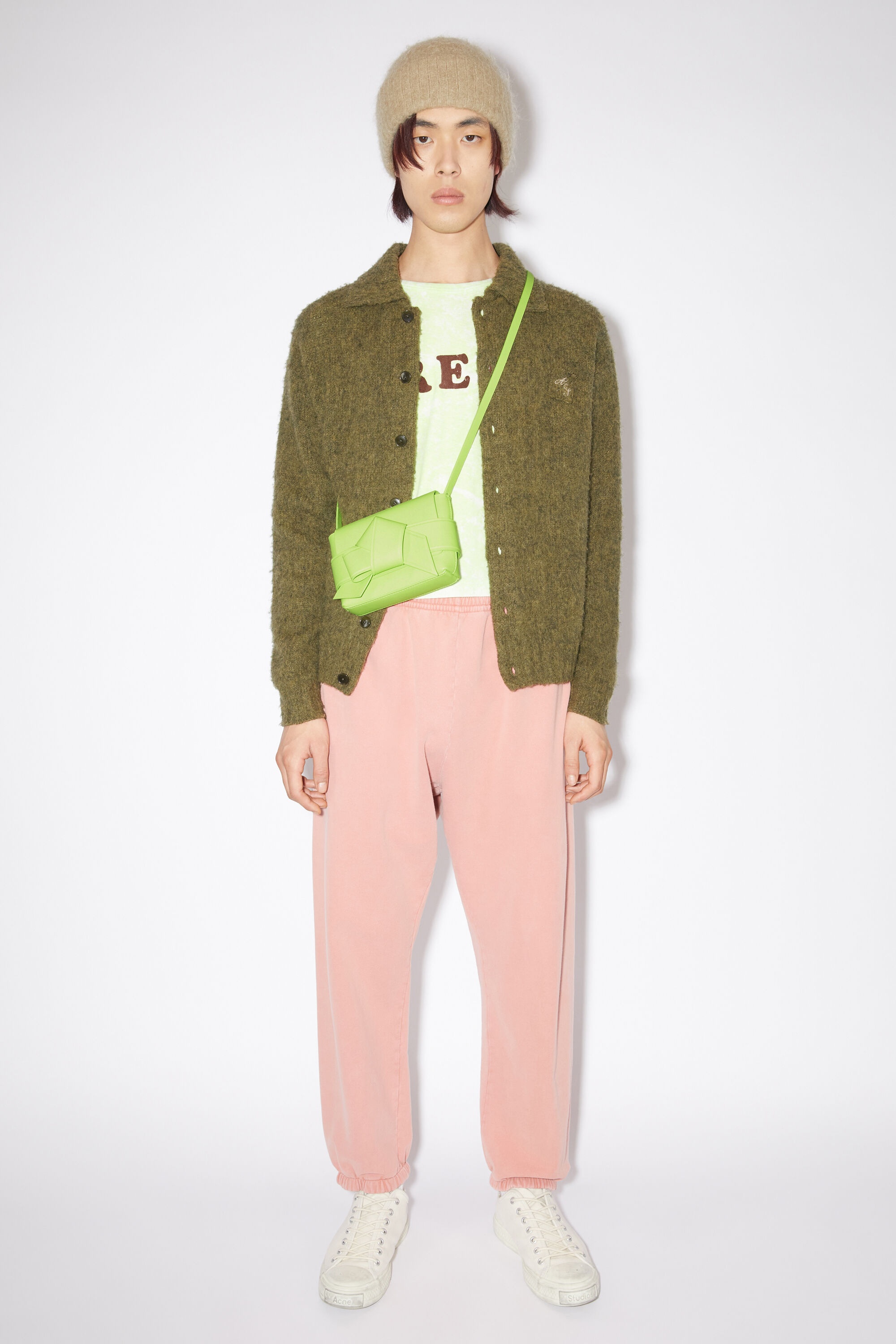 Musubi mini crossbody bag - Lime green - 3