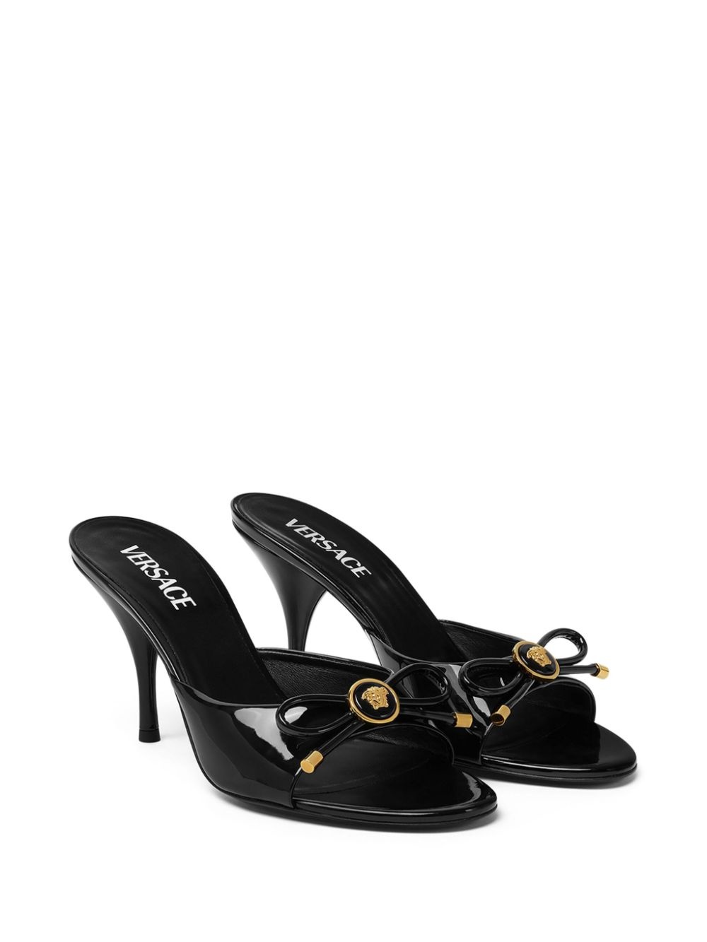Medusa bow-detail mules - 2