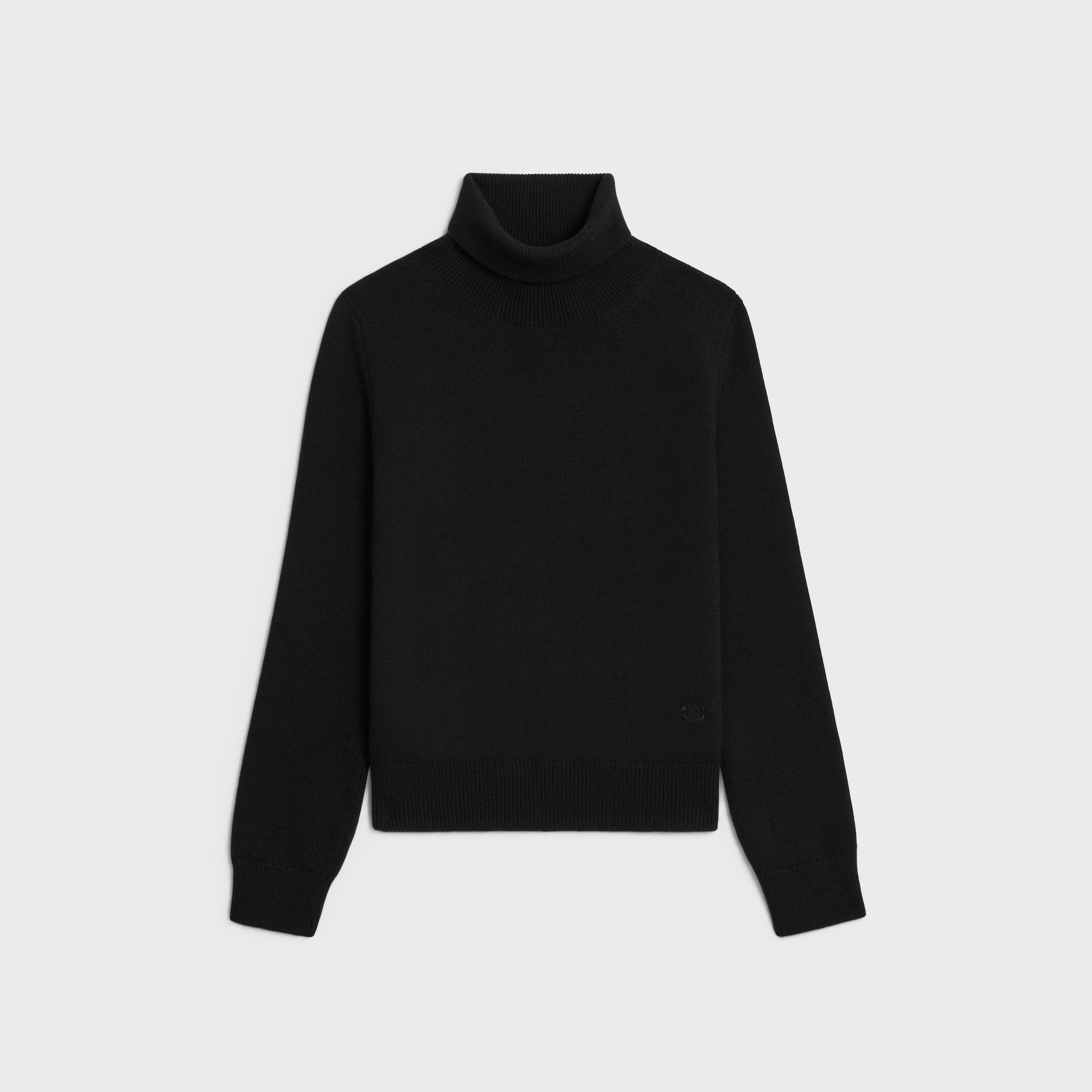 turtleneck sweater in Scottish cashmere - 1