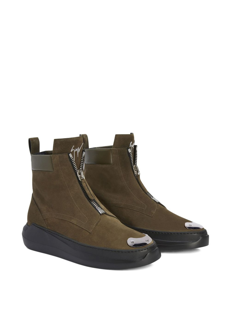 Giuseppe Zanotti Denoel zipped ankle boots outlook