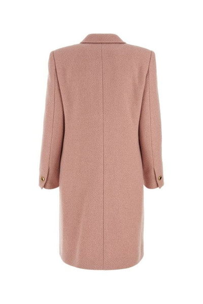 Moschino Powder pink wool blend coat outlook