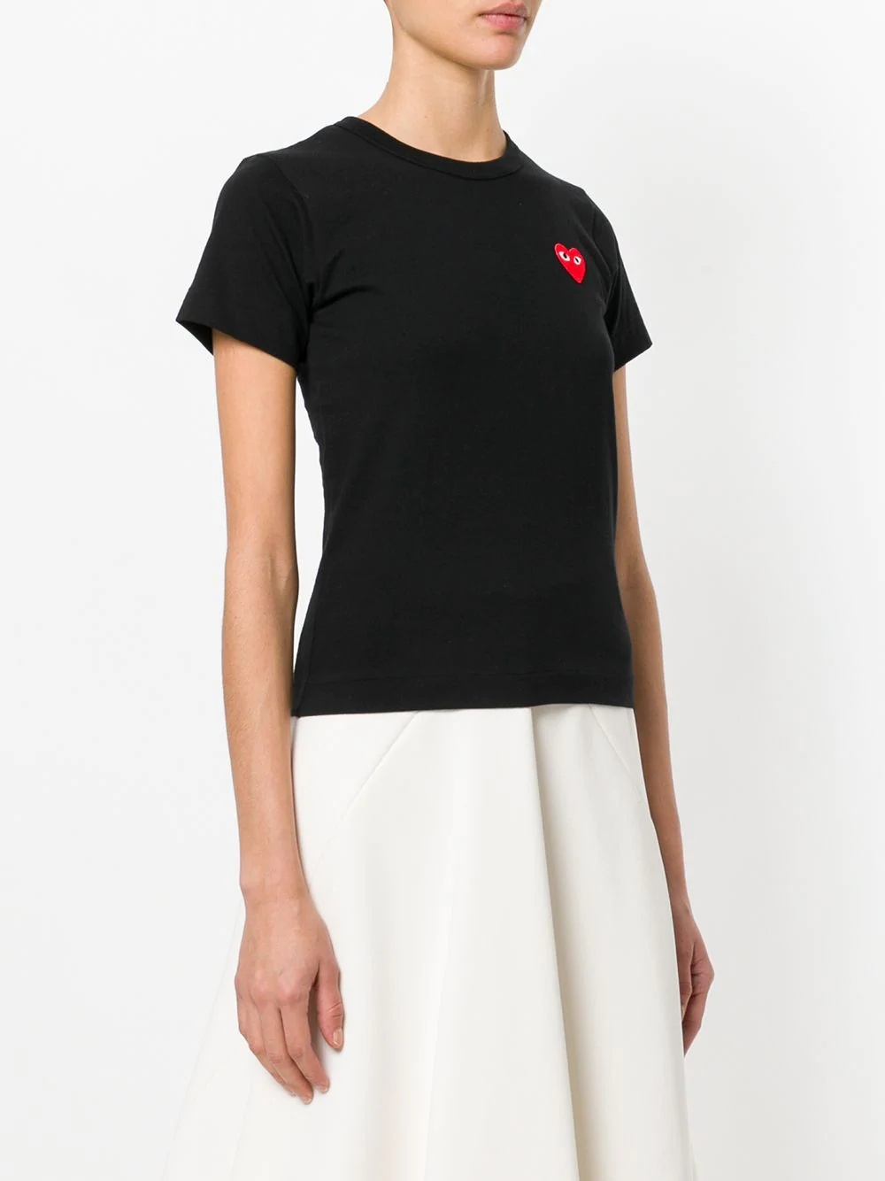 Heart patch T-shirt - 5