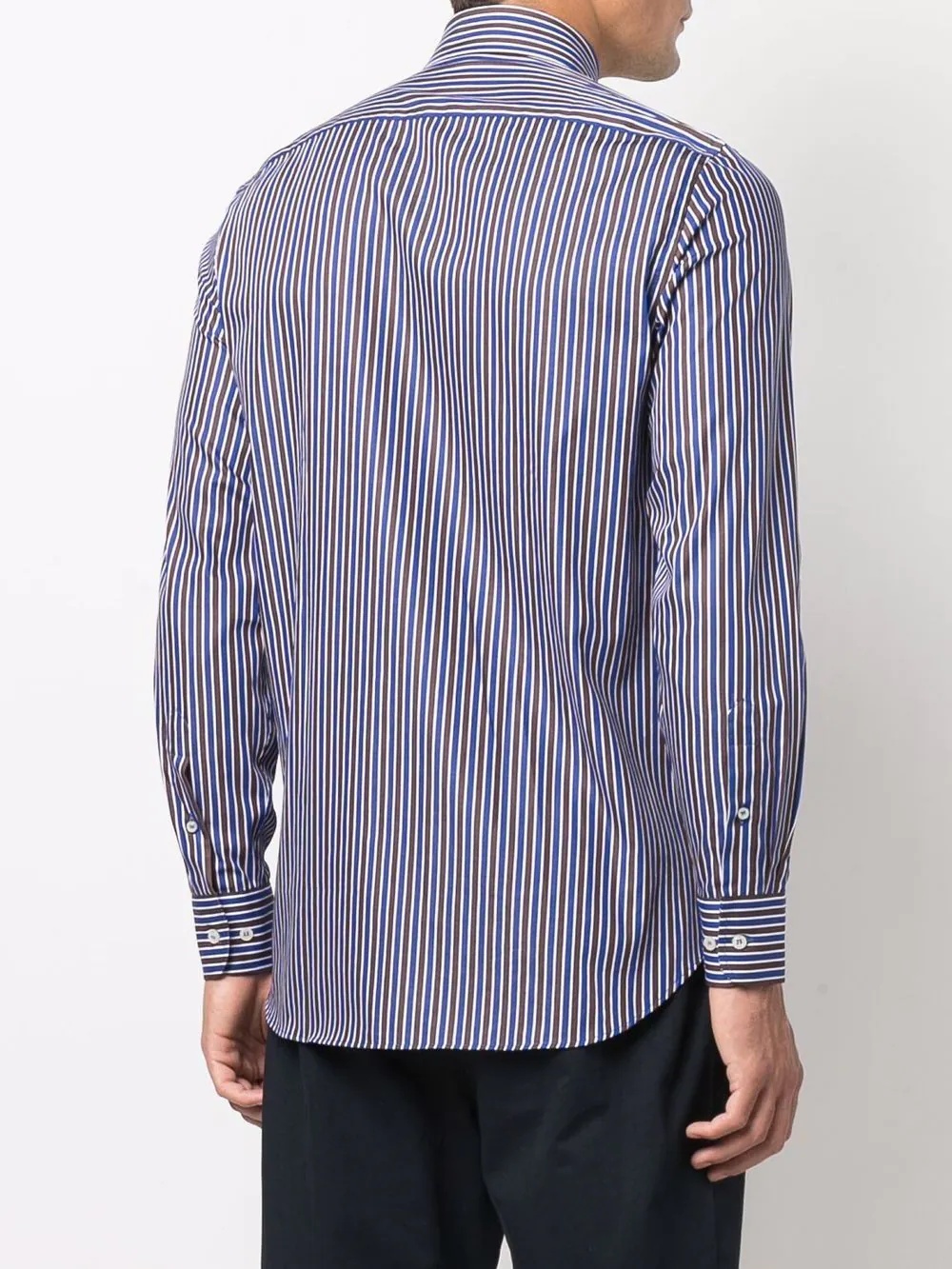 striped organic cotton shirt - 4