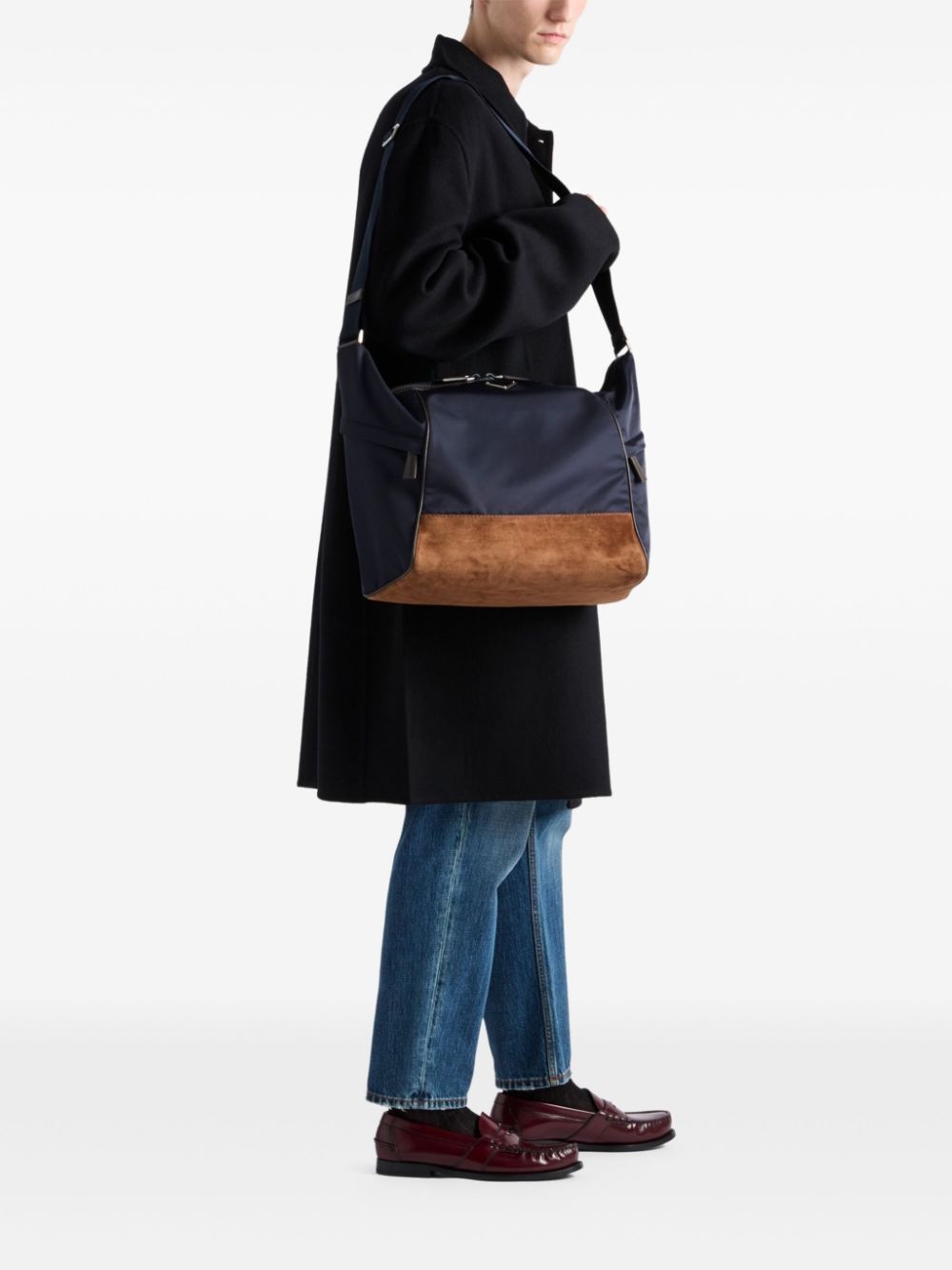 panelled shoulder bag - 2