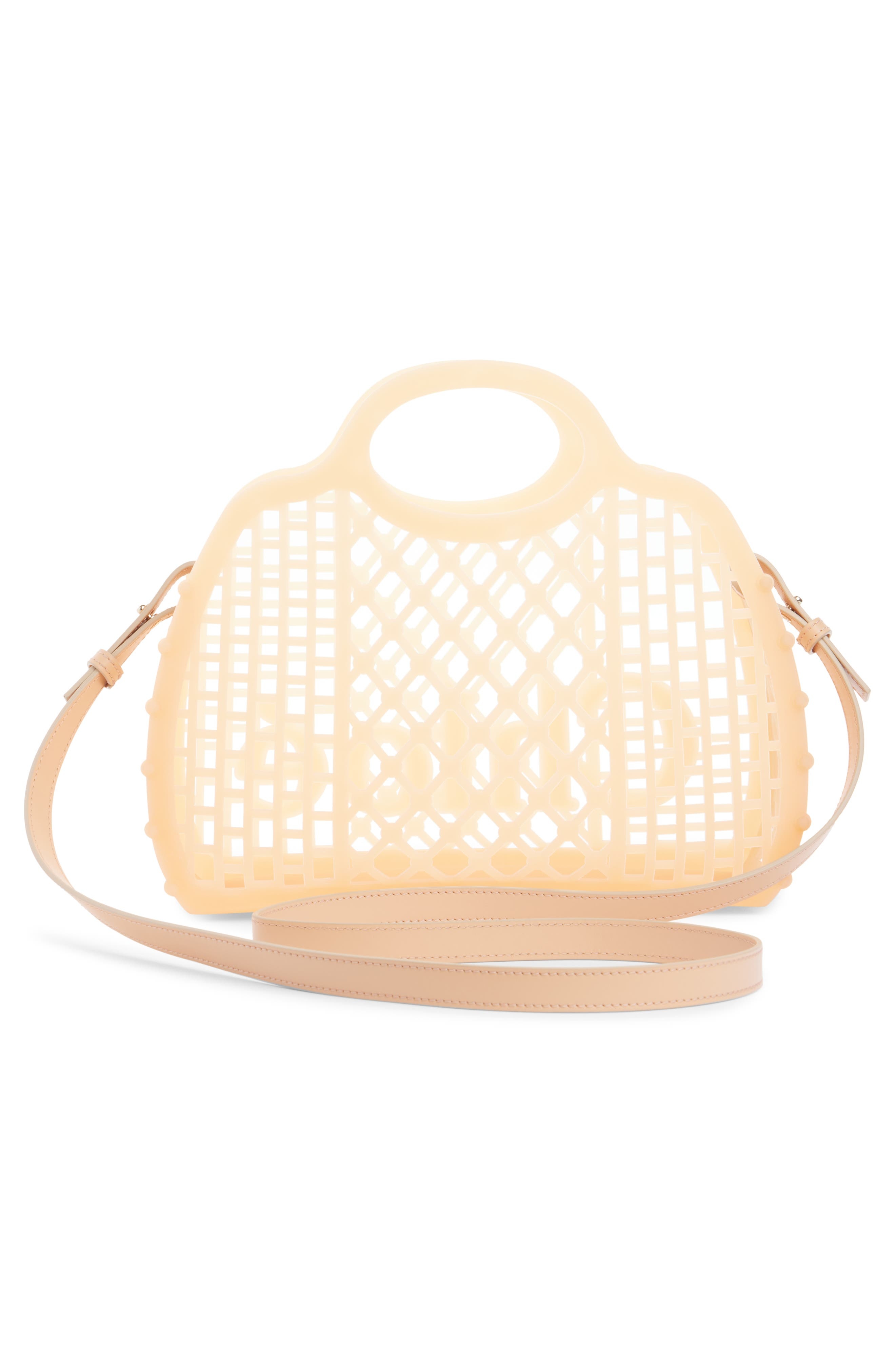 Chloé Cage Jelly Tote in Blushy Beige at Nordstrom - 3