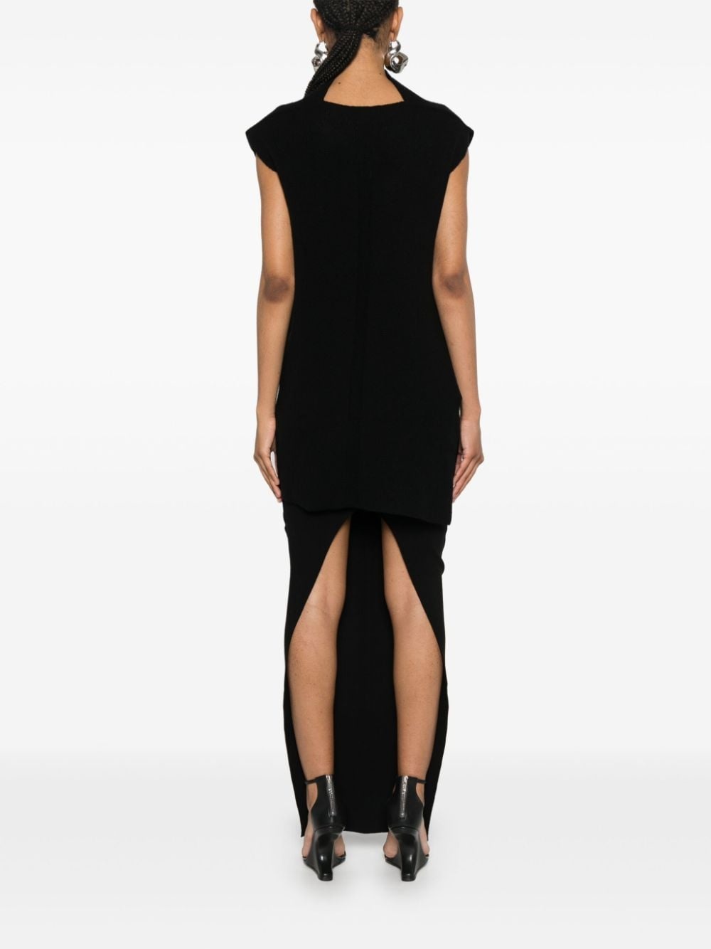 Jumbo Babel ribbed-knit vest - 4