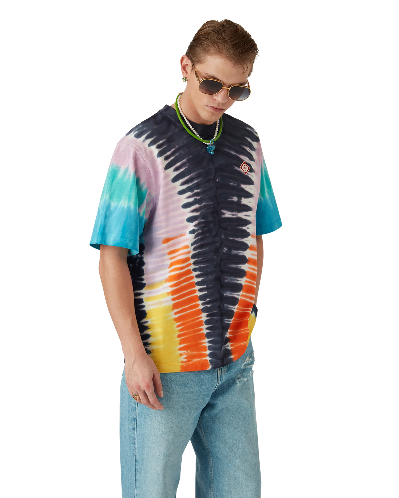 Gradient Tie Dye T-Shirt | Casablanca Paris - 3