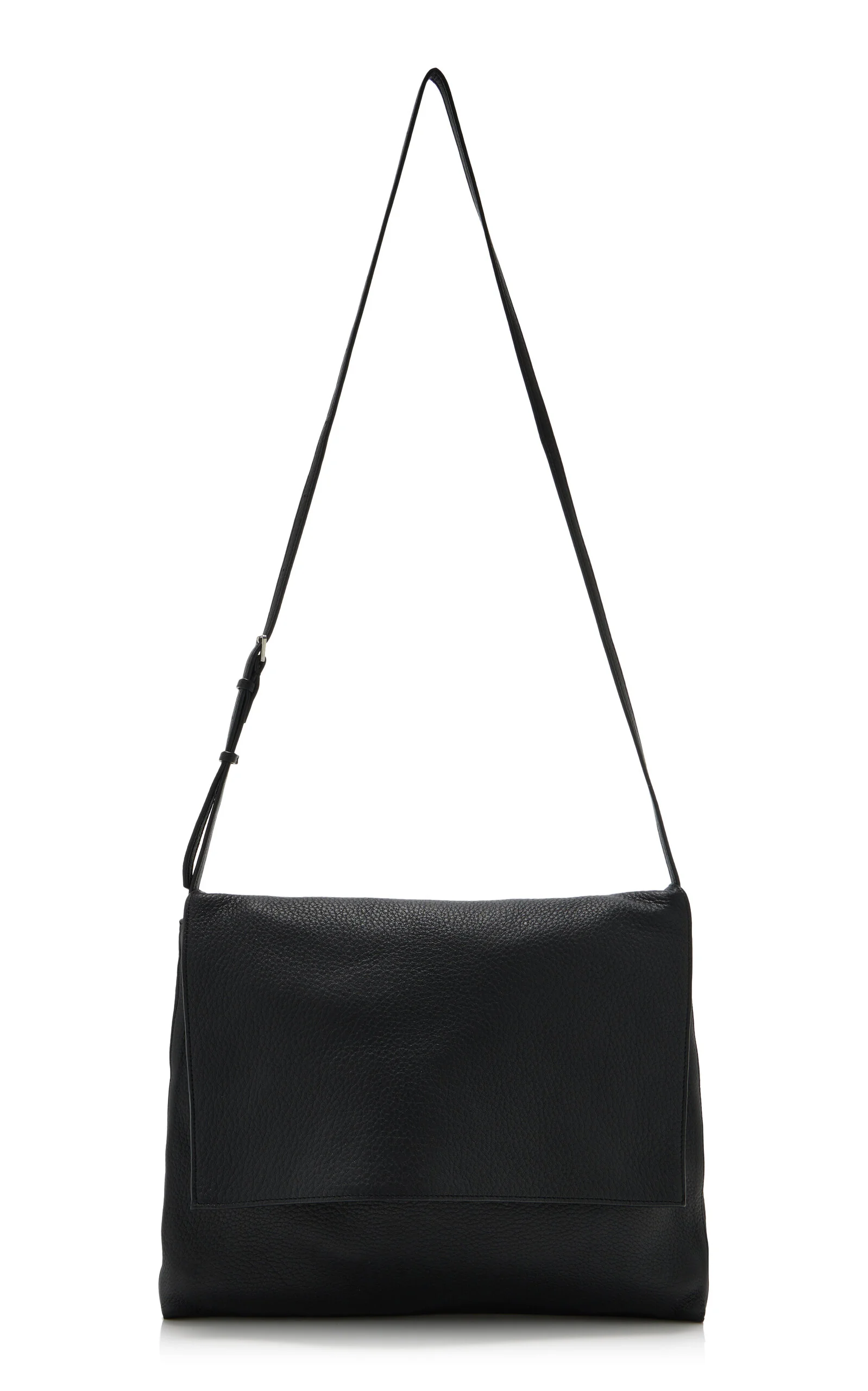 Nan Leather Messenger Bag black - 1