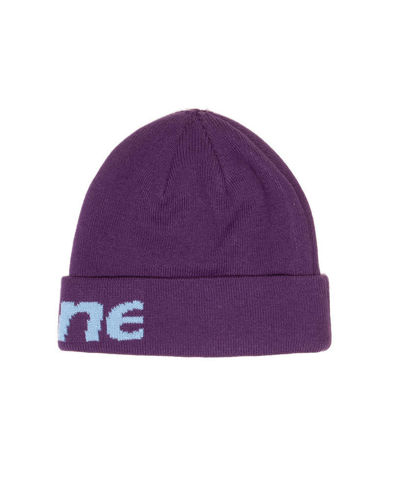 thisisneverthat® HSP-Logo Big Cuff Beanie Purple outlook