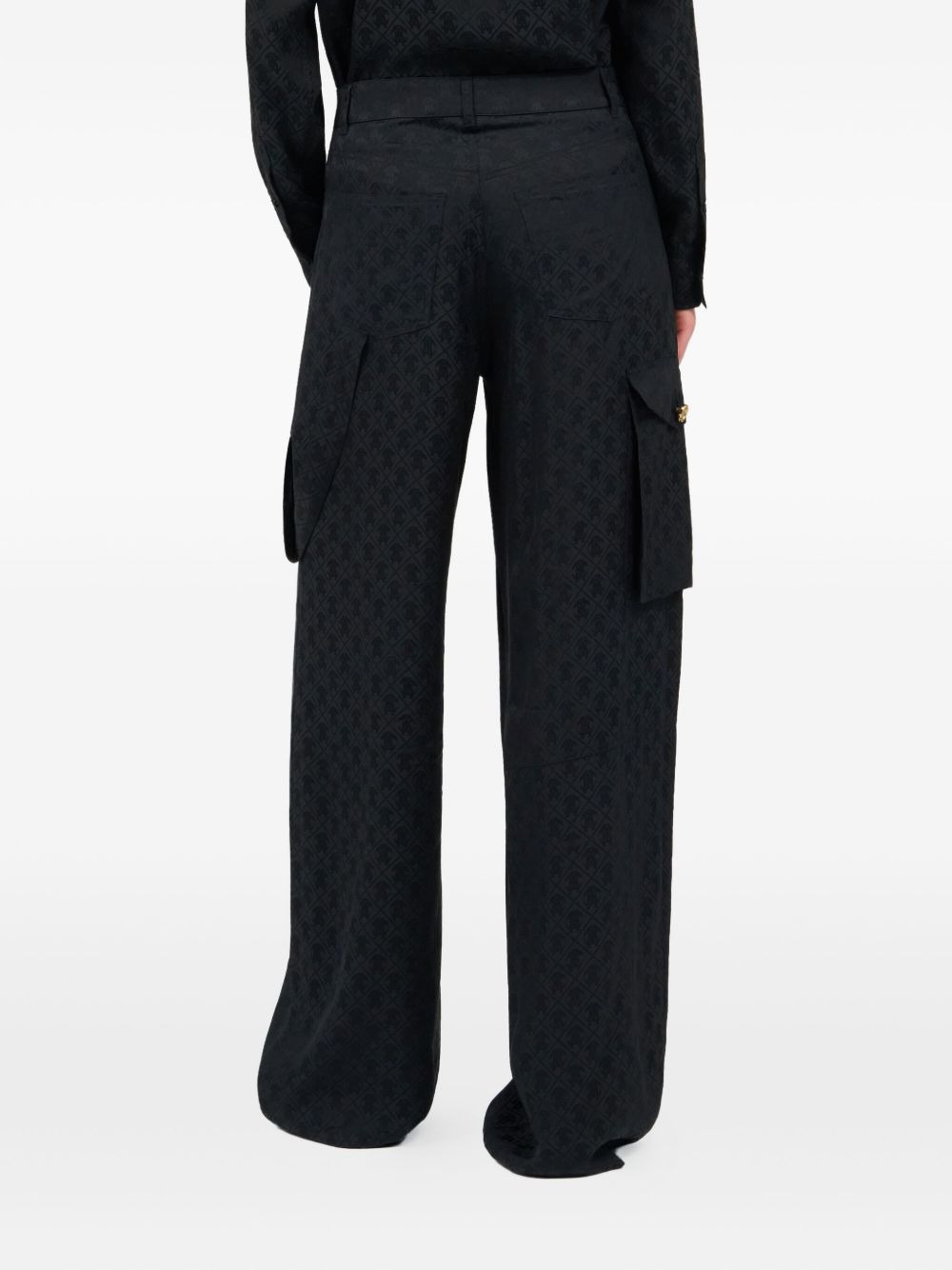 monogram trousers - 4