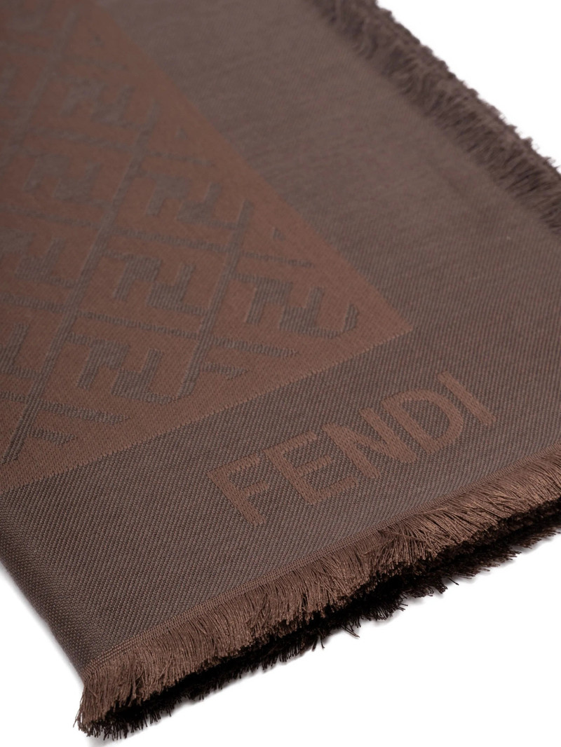 FENDI Fendi FF-monogram Silk Scarf outlook