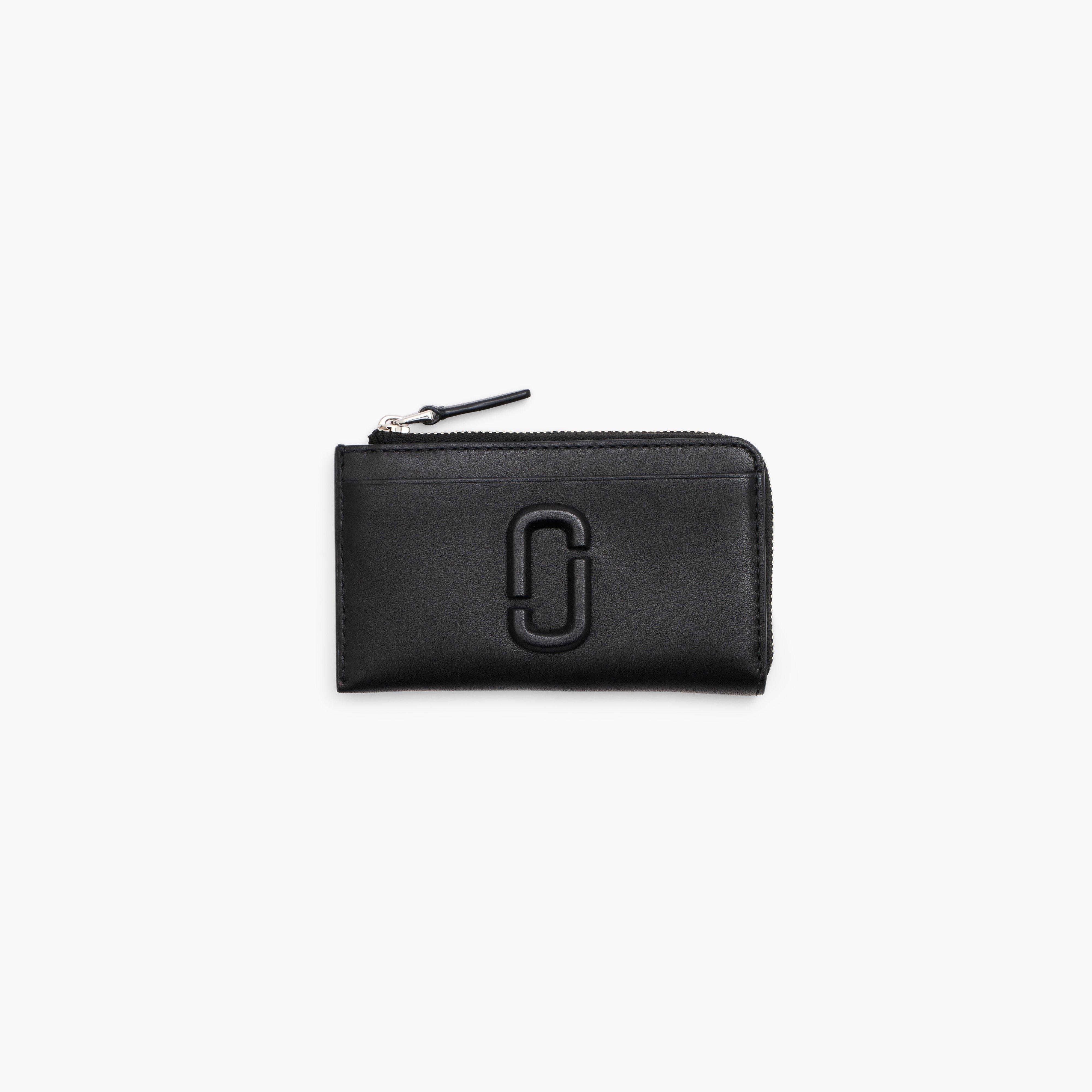 THE LEATHER J MARC TOP ZIP MULTI WALLET - 1