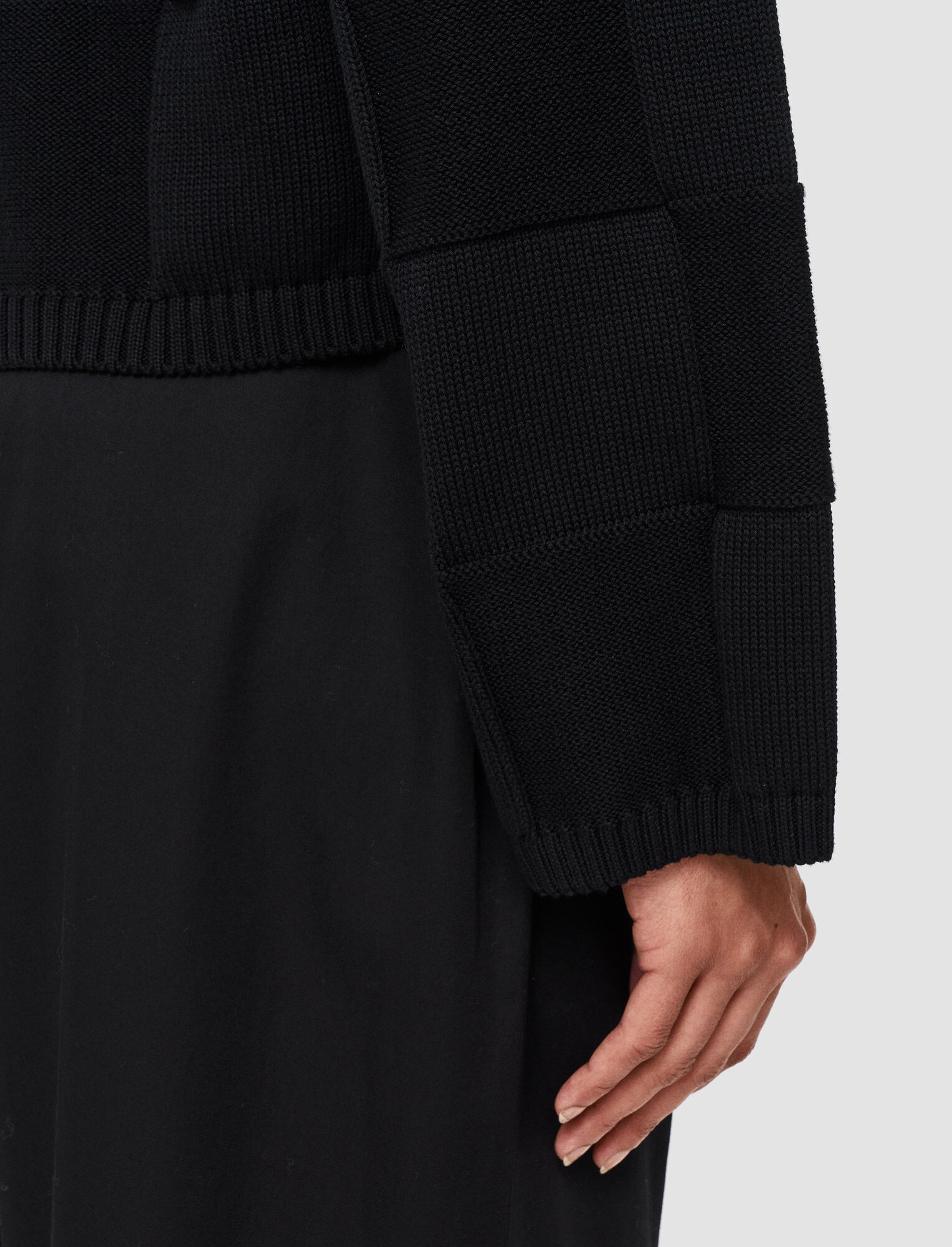 Textured Vichy Crew Neck Jumper - 6