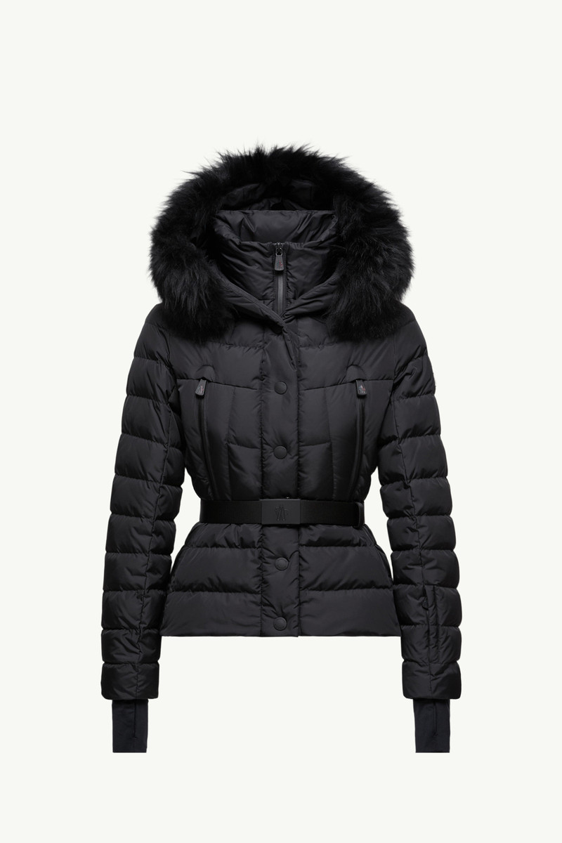 Beverley Hooded Shearling-Trimmed Ski Down Jacket 1
