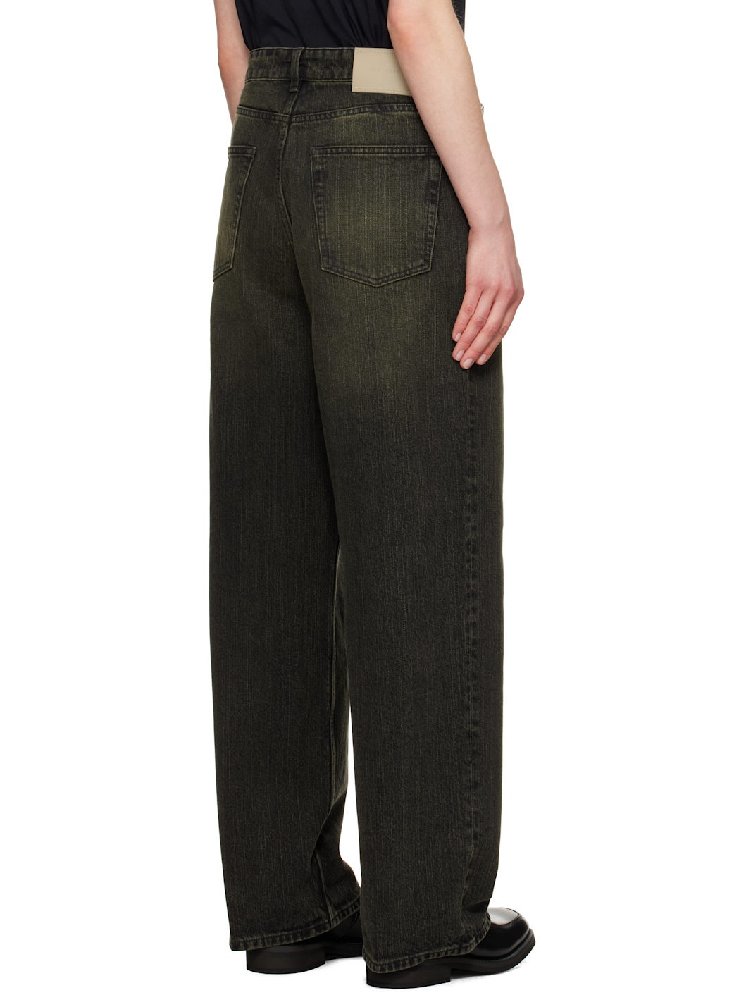 Black Full Cut Jeans - 3