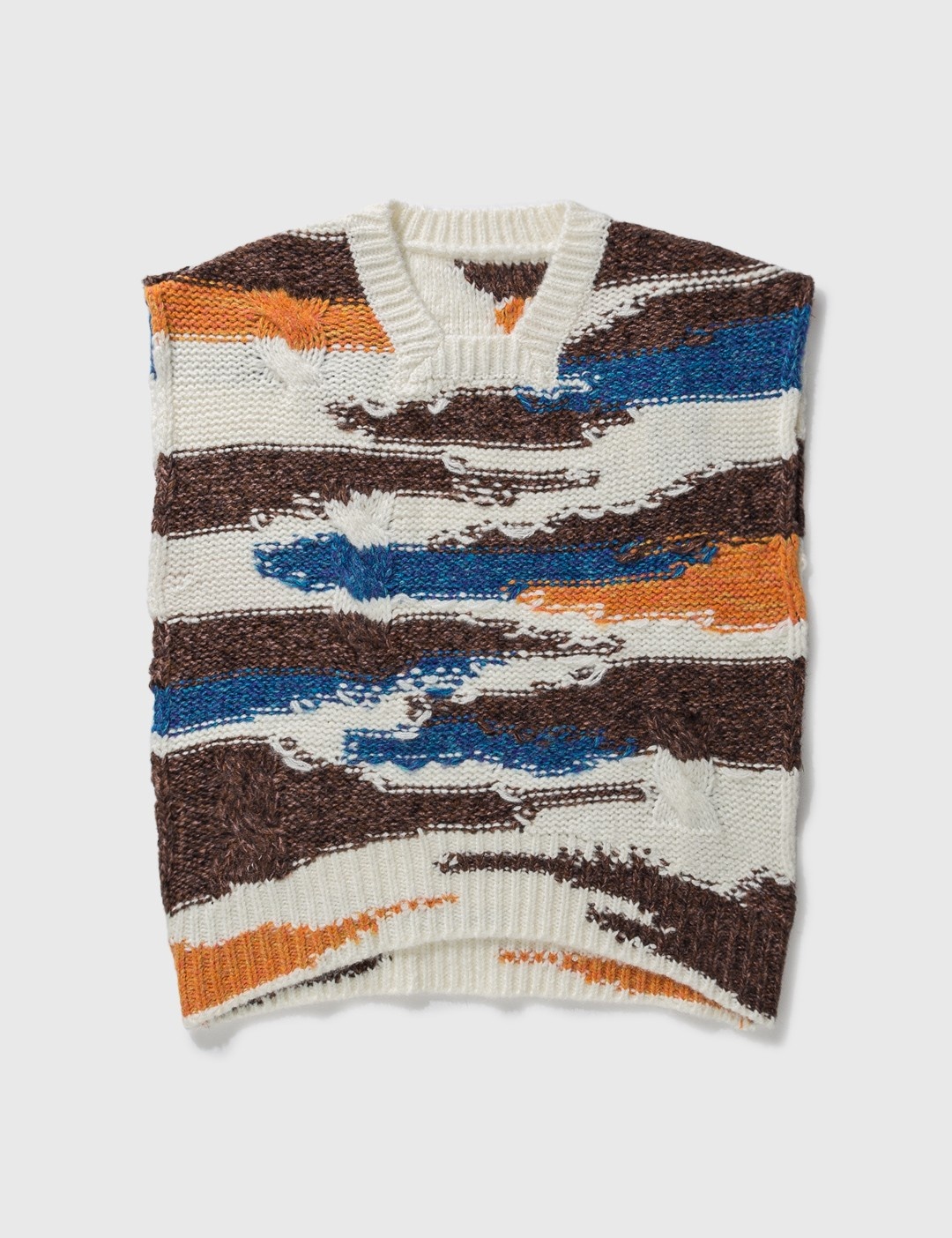 PLOT KNIT VEST - 1
