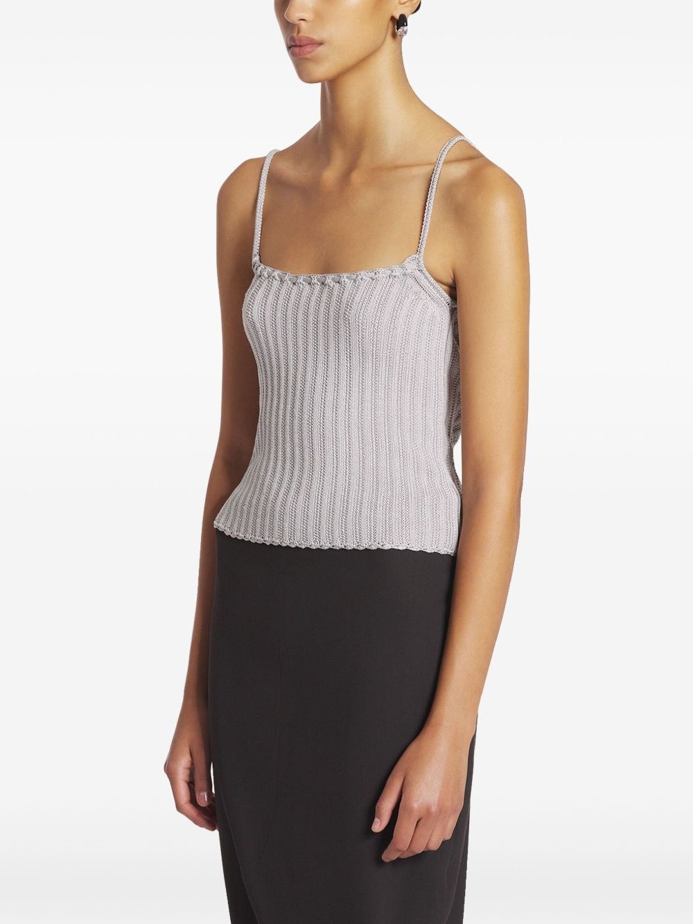 ribbed knit top - 3