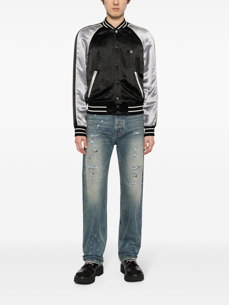 Rhude 90's distressed-effect jeans outlook